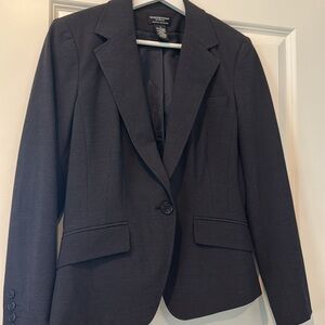Charcoal suit worn once